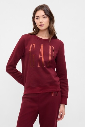 Buzo Deportivo Logo Gap Mujer Red Delicious 2