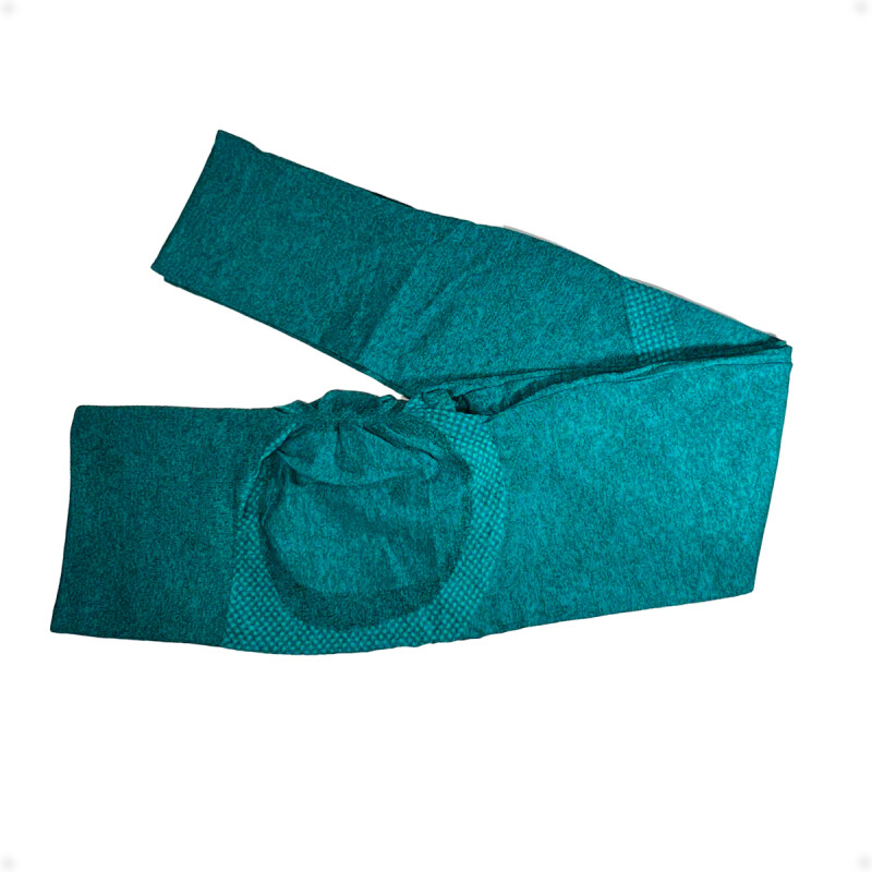 Calza Levanta GlÃºteos Leggings Push Up Turquesa