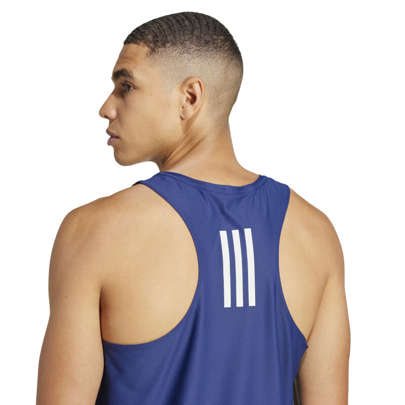 Musculosa de Hombre Adidas Own The Run Azul