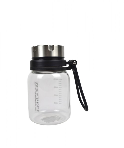 Botella de vidrio con filtro 450 ml Botella de vidrio con filtro 450 ml