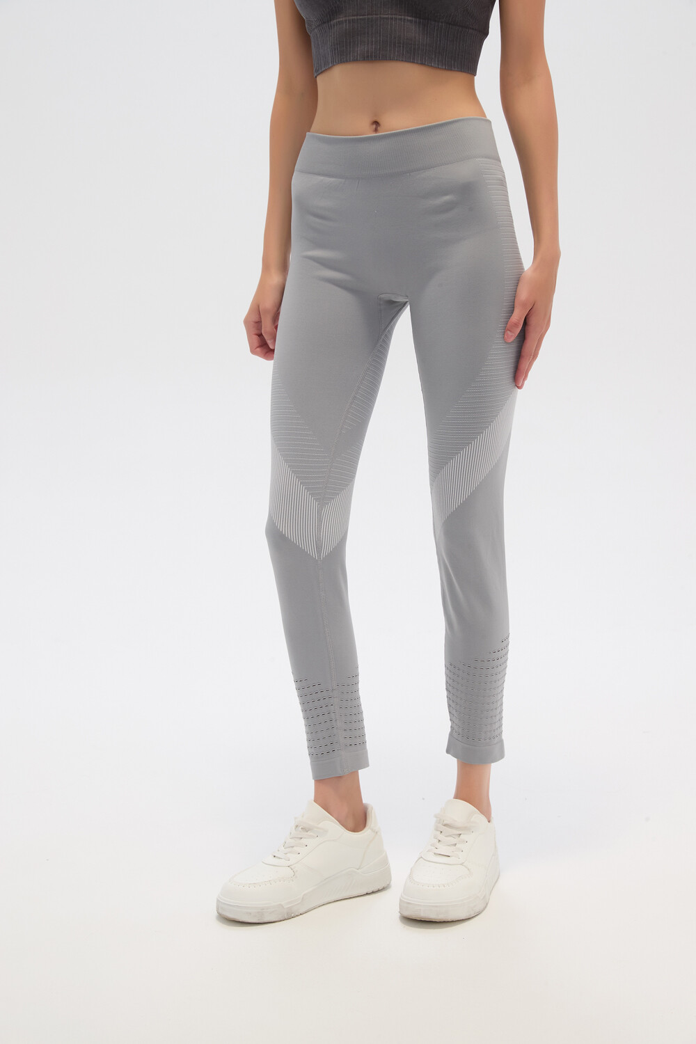 Calza Zorza Gris Medio