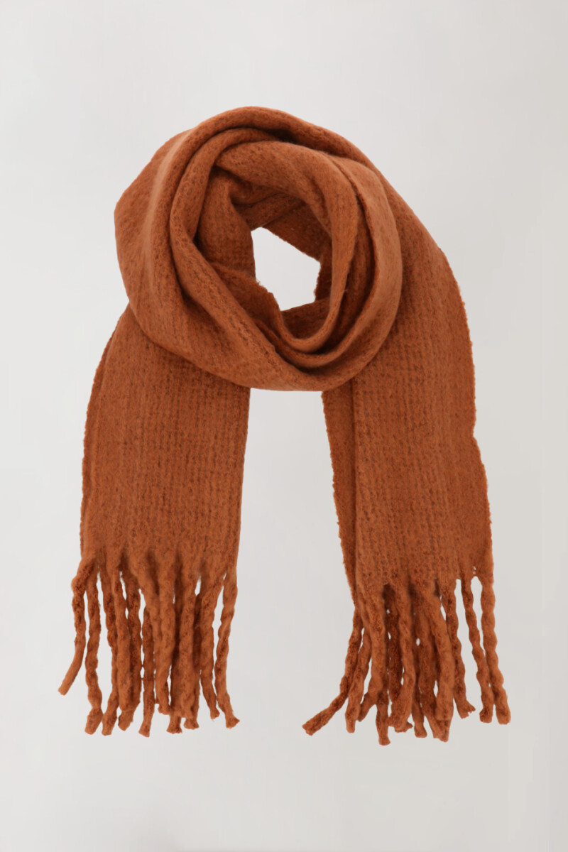 Bufanda cozy knit Tostado