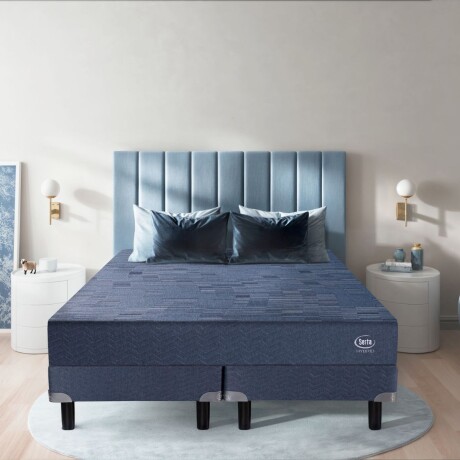 Conjunto Sommier Box Hybrid- Queen 1.60 x 2.00