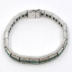 Magnifica Pulsera Antigua En Plata Y Piedras Sinteticas Con Punzon Frances. Circa 1880-1920'S Aprox. Magnifica Pulsera Antigua En Plata Y Piedras Sinteticas Con Punzon Frances. Circa 1880-1920'S Aprox.