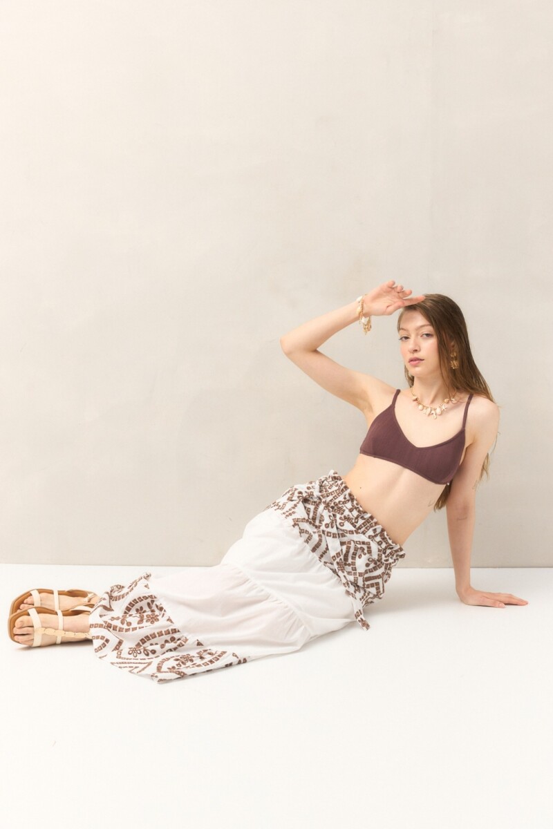 FALDA ELINE Chocolate