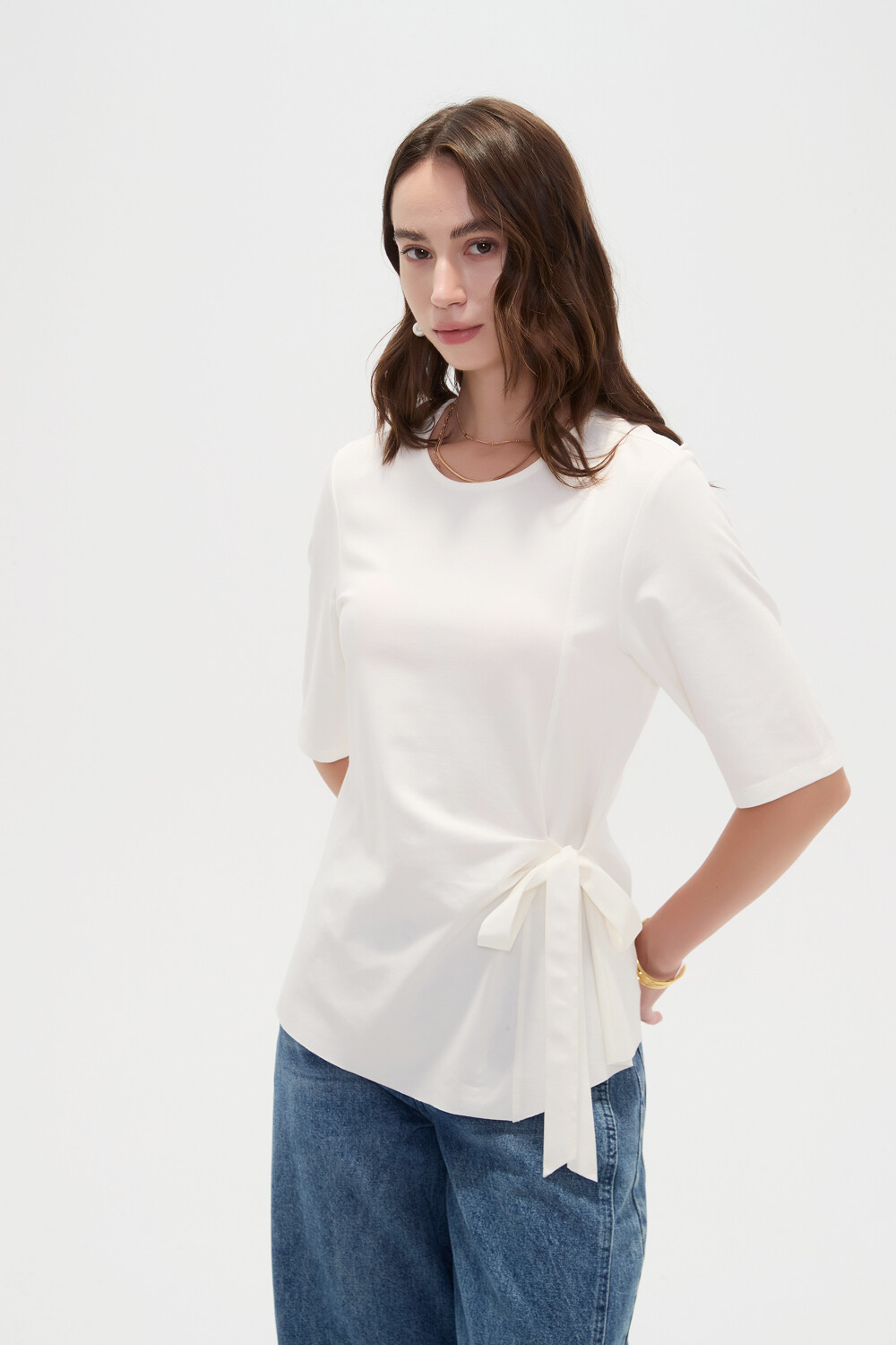 Remera Misse Marfil / Off White