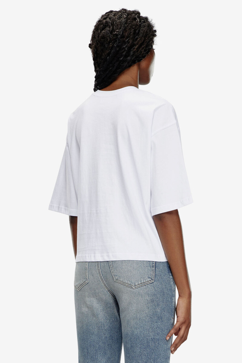 T-BUXT-CROP-OD CAMISETA Blanco
