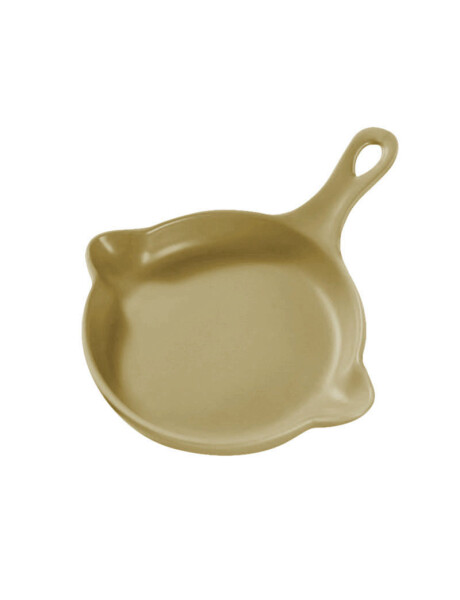 PLATO CON MANGO CERAMICA 20x16x3CM BEIGE MATE PLATO CON MANGO CERAMICA 20x16x3CM BEIGE MATE
