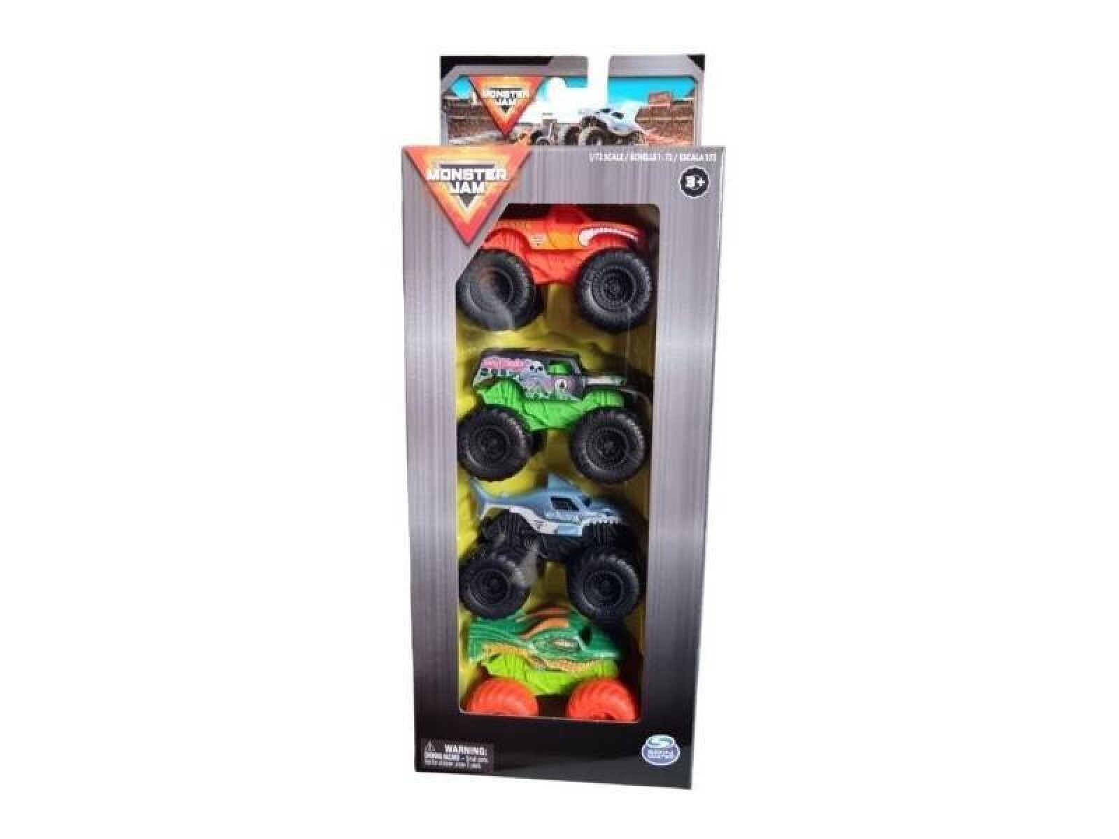 Packx4 Vehiculos Monster escala 1:72 