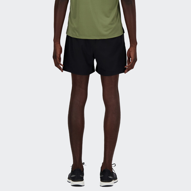 Short New Balance 5 Inch Lined Negro