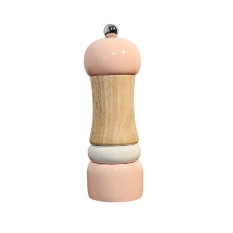 Molinillo Pimentero Salero de Madera Cocina Salmón