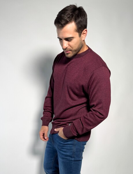 Sweater tejido Sigur Bordo
