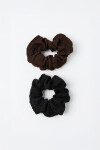 Set de 2 gomitas scrunchie multicolor