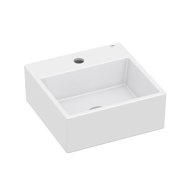 BACHA DE APOYO MODELO BASIC Q1 41x41 CM COLOR BLANCO Bacha De Apoyo Modelo Basic Q1 41x41 Cm Color Blanco