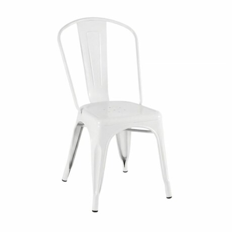 Silla Clásica Tolix - Blanco 5454 Silla Clásica Tolix - Blanco 5454