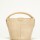 Mini cartera gamuza Taupe