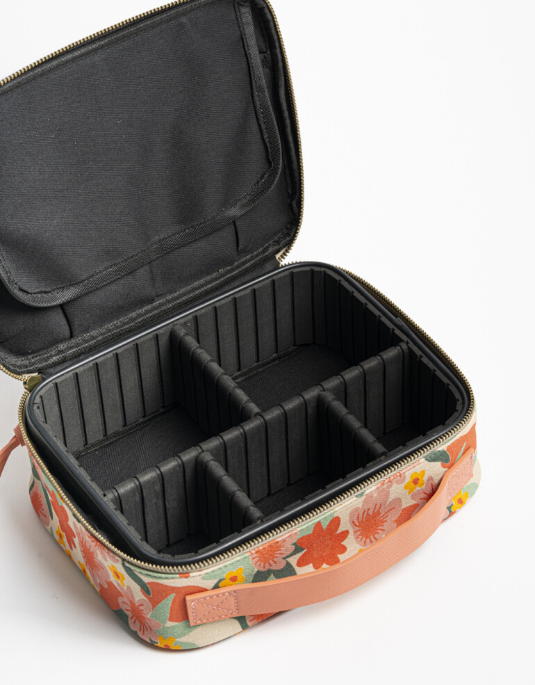 Porta Cosméticos Porta Cosméticos - Estampado Flores