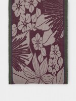Pañuelo Estampado Floral burdeos