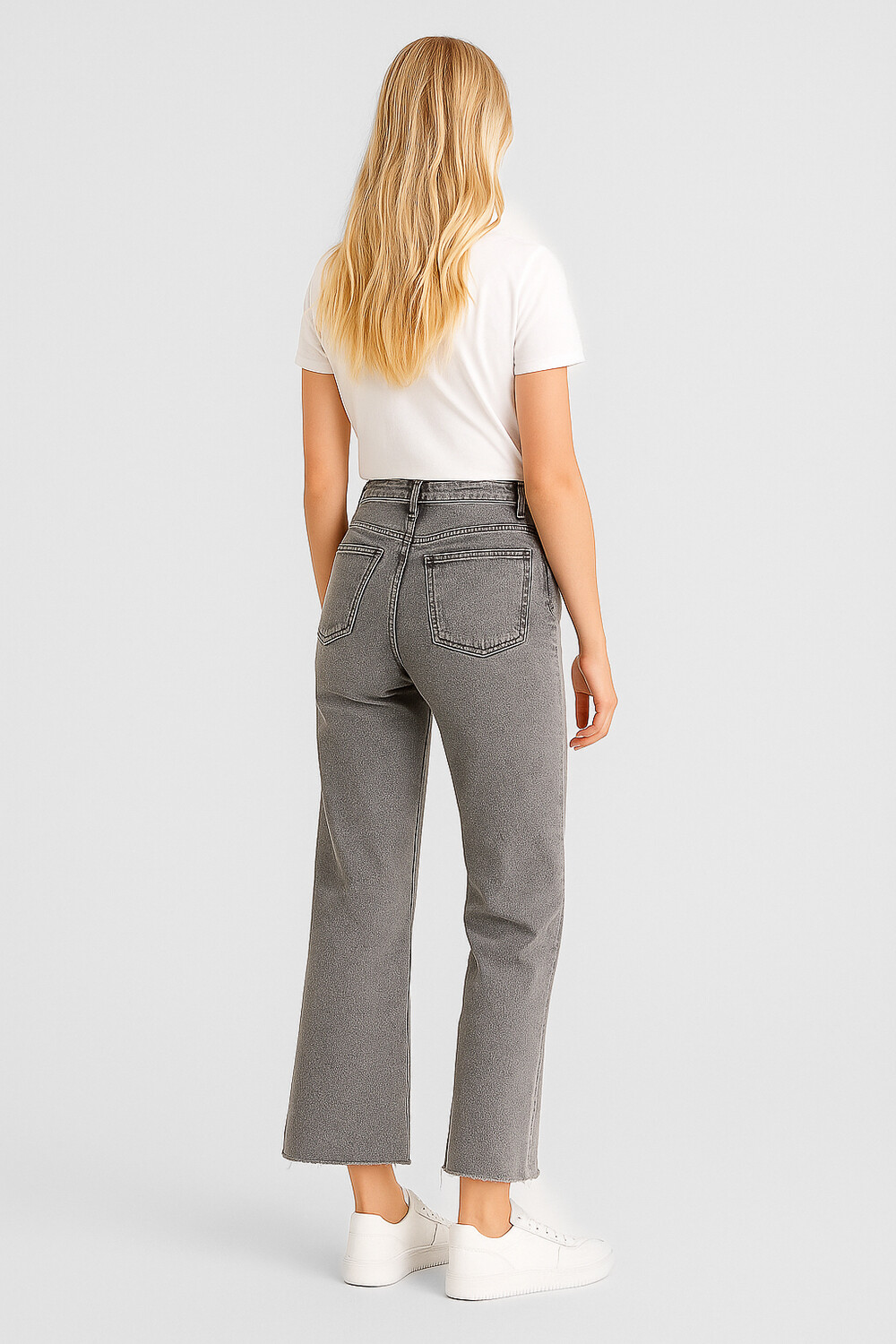 Pantalon Madelin Gris Claro