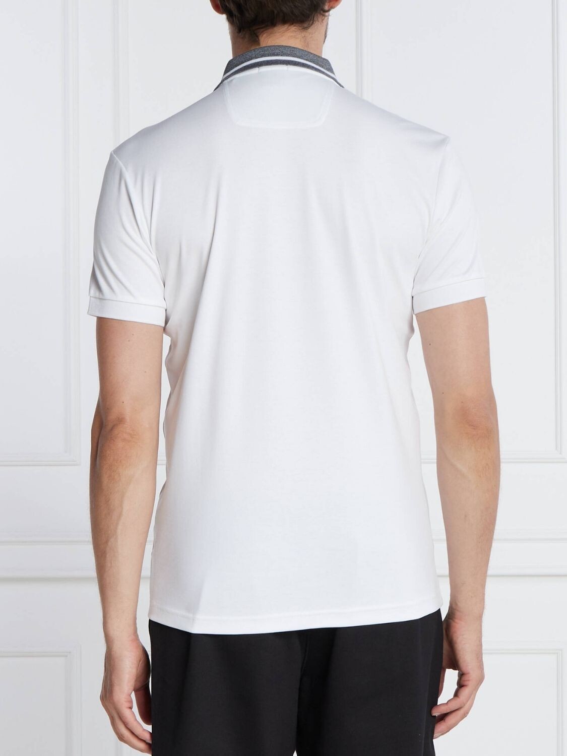 Hugo Boss -Remera polo de algodón, regular fit, PADDY 1 Blanco