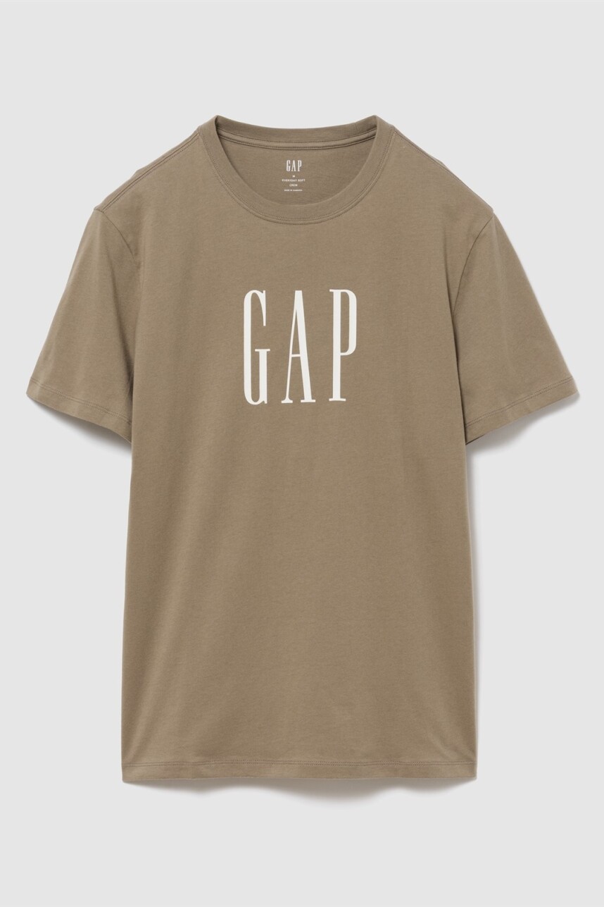 Remera Logo Gap Hombre Beachwood