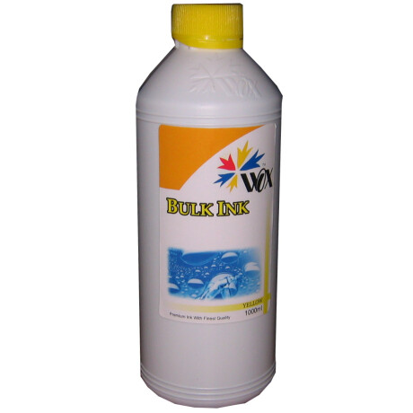 Tinta Wox a Granel 1 Litro Amarillo Premium 001