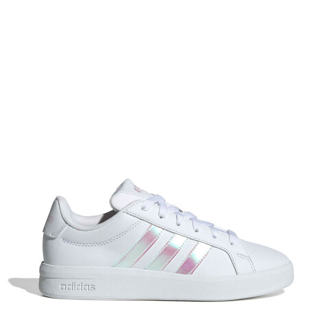 Championes de Niños Adidas Grand Court 3.0 Juniors Blanco Holográfico
