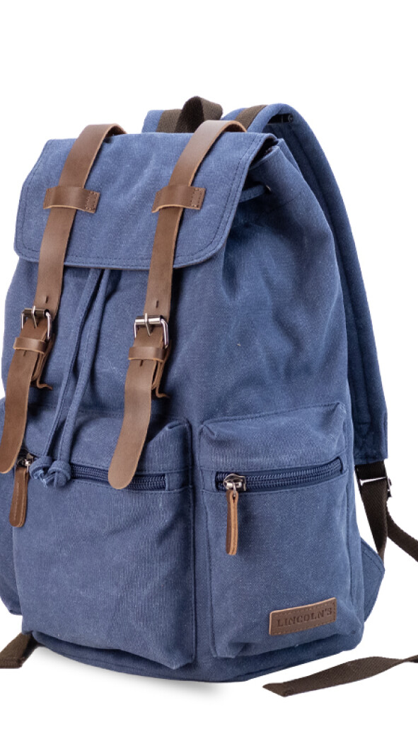 MOCHILA HUAPI AZUL