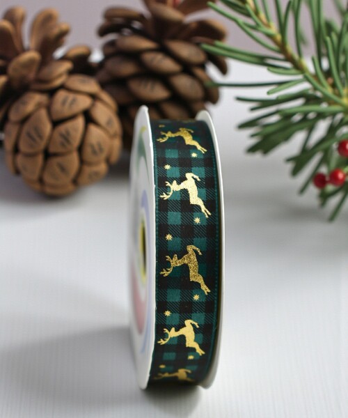 Cinta de regalo navidad 1.5cm*2.6m DISEÑO 15