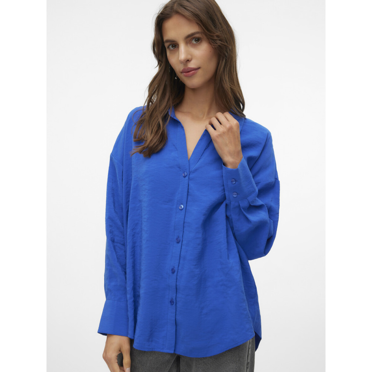 VMQUEENY LS OVERSIZE SHIRT WVN GA NOOS - CORE-12 1 Surf the Web 