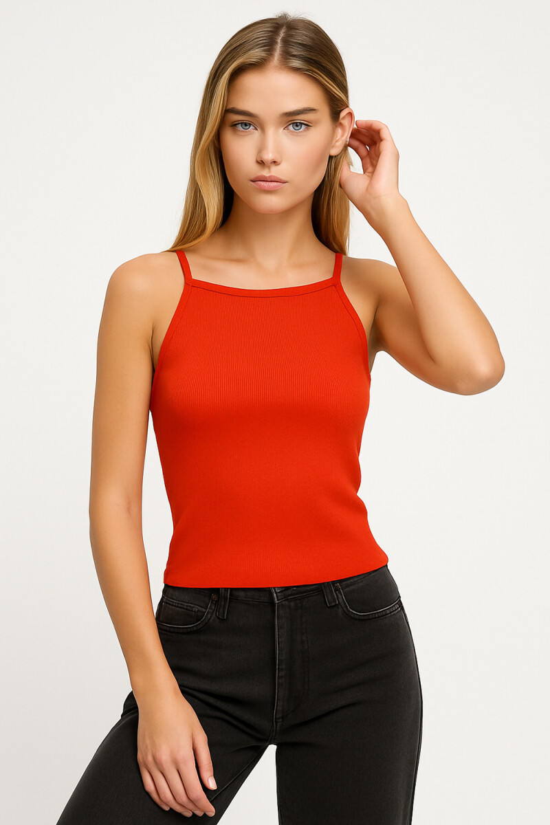 Musculosa Rina - Rojo 