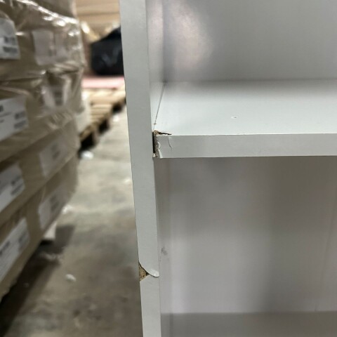 [OUTLET] Estanteria ANITA biblioteca multiuso con 4 Estantes 47,9 x 170 x 27,5 cm - Blanco [Solo retiro en el local] [OUTLET] Estanteria ANITA biblioteca multiuso con 4 Estantes 47,9 x 170 x 27,5 cm - Blanco [Solo retiro en el local]