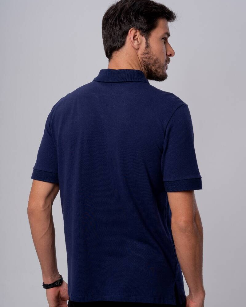 REMERA POLO Azul marino