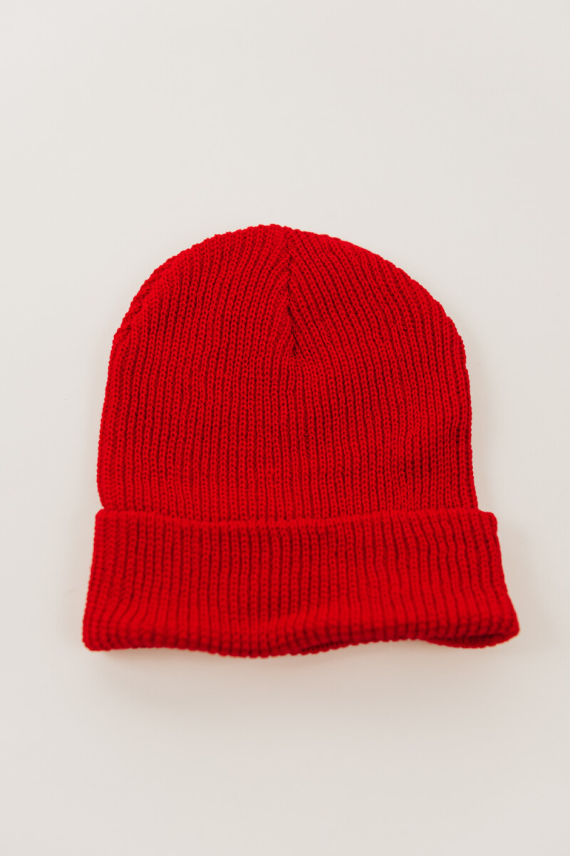 Gorro - Rojo 