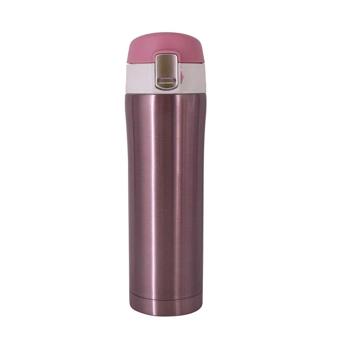 BOTELLA C/ABRE FACIL AC.INOX 450ML - ROSA 