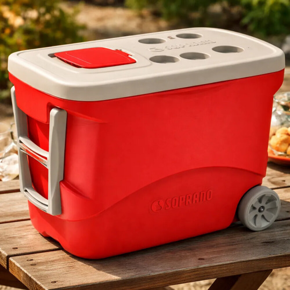Conservadora 50 lt roja con ruedas 0033.17 Conservadora 50 lt roja con ruedas 0033.17