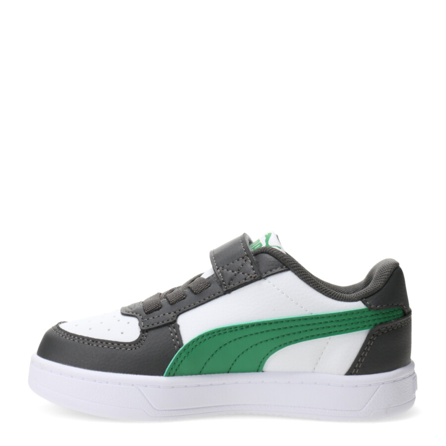 Championes de Niños Puma Caven 2.0 Block Blanco - Gris - Verde