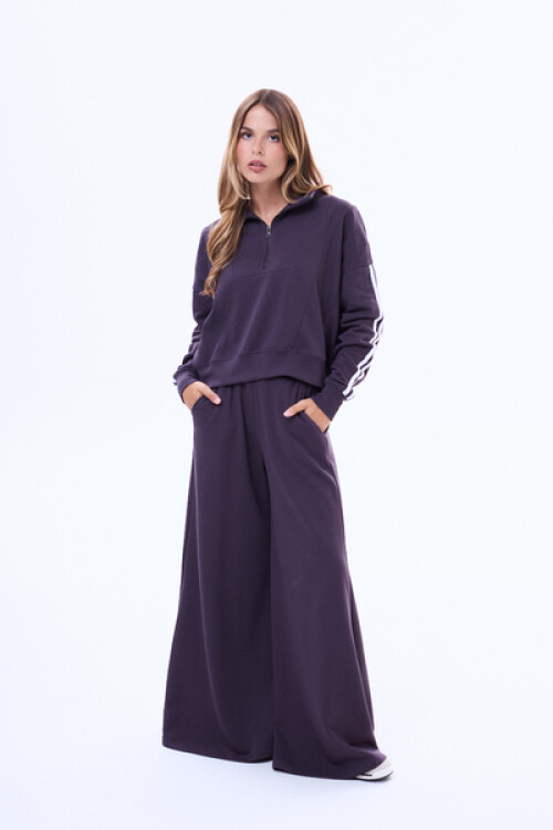 Pantalon de felpa Chia Violeta