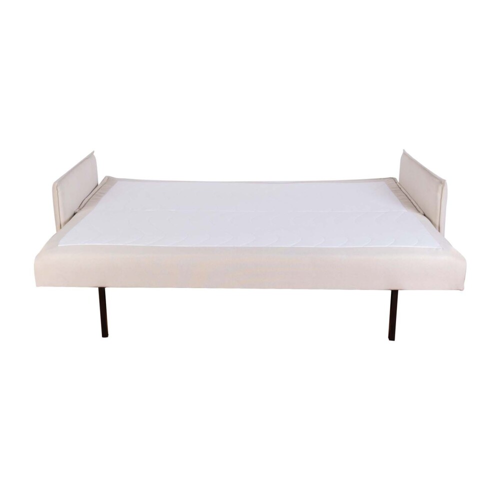 SOFÁ CAMA TELA NATURAL-BEIGE BELLA CRUDO