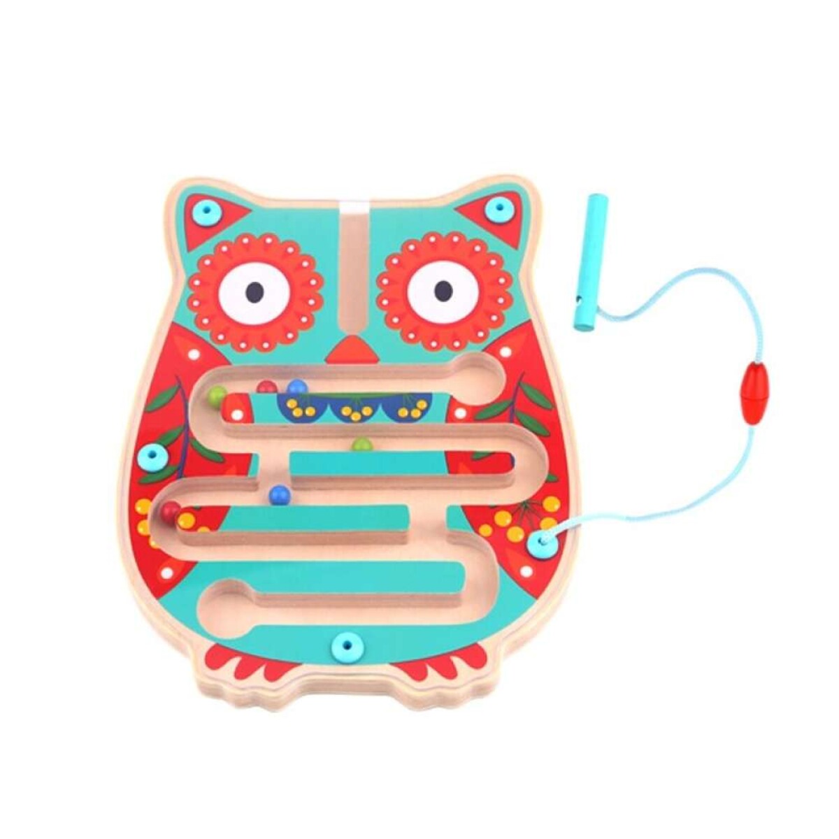 Tooky Toy Juego Magnetico - Buho 