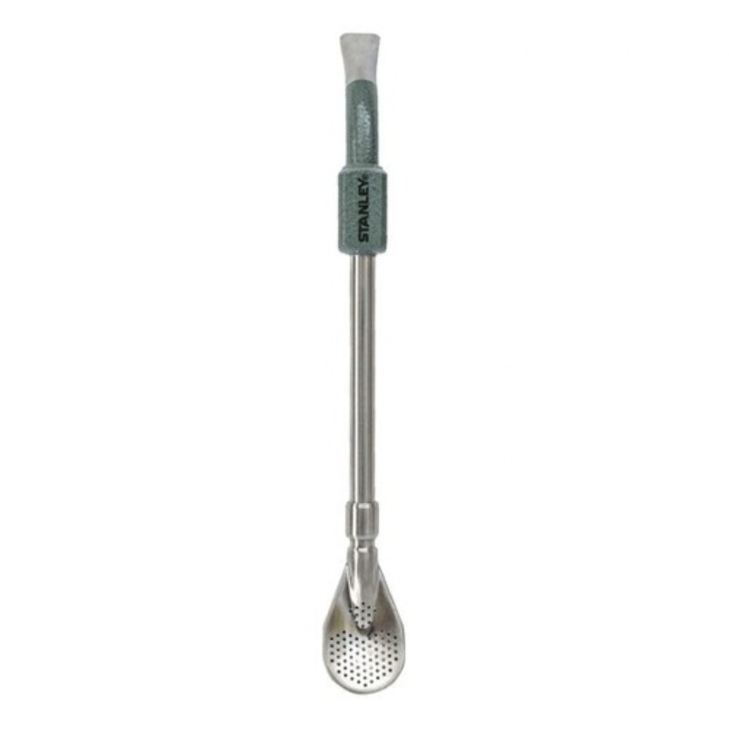 Set Stanley termo de 1.4 lt + mate + bombilla Naranja + Verde
