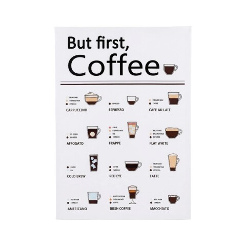 CUADRO COFFE 30X40CM Unica