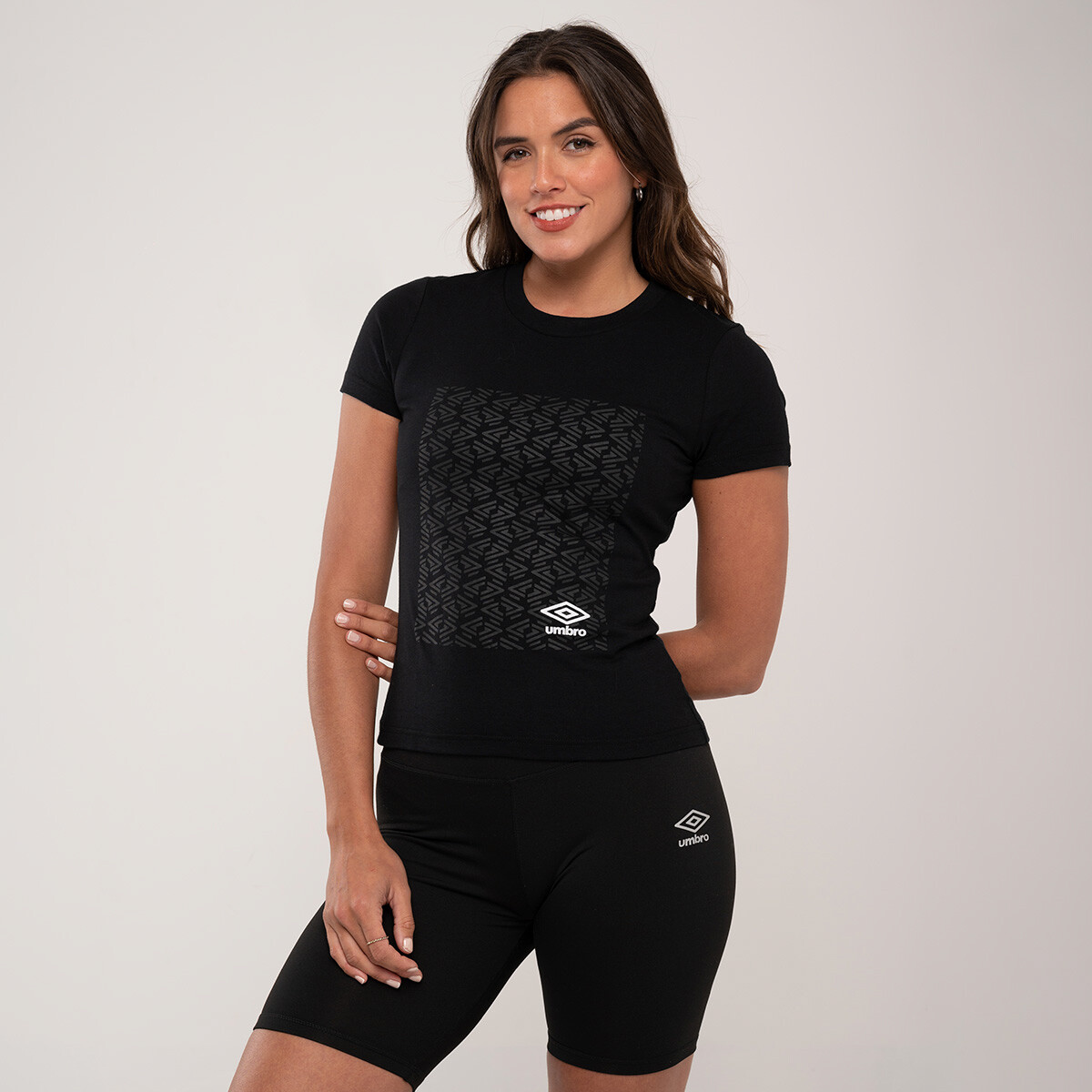 Remera Manga Corta Sides Umbro Mujer - 029 