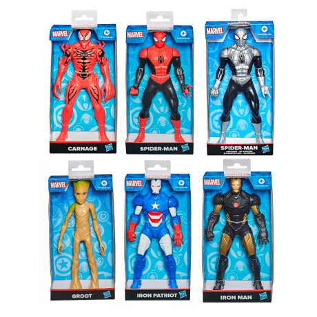 Muñeco Figura 24cm Marvel Groot Spiderman Ironman Spiderman