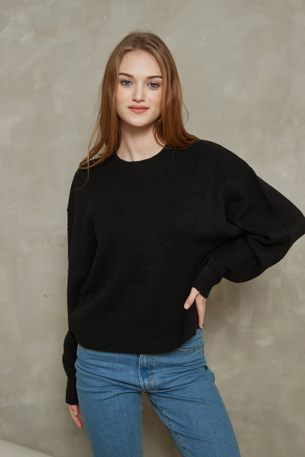 Sweater Elounda Negro