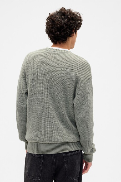 Buzo Rib Hombre Iceberg Green 16-5808