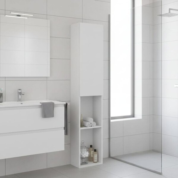 ESTANTERIA MULTIUSO 1 PUERTA - BLANCO ESTANTERIA MULTIUSO 1 PUERTA - BLANCO