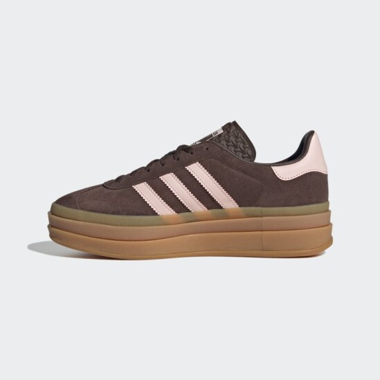 Championes Adidas Gazelle Bold Marrón