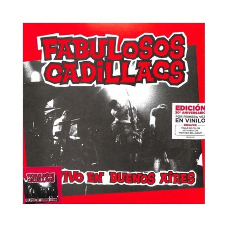 Los Fabulosos Cadillacs - En Vivo En Buenos Aires (edicion Aniversario) - Vinilo Los Fabulosos Cadillacs - En Vivo En Buenos Aires (edicion Aniversario) - Vinilo