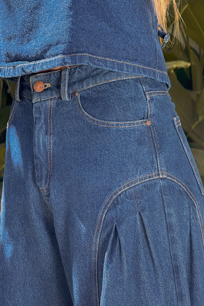Pantalon Kaia Denim Blue Pantalon Kaia Denim Blue